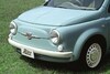 Nissan Micra met Fiat 500-ombouw