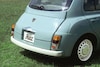 Nissan Micra met Fiat 500-ombouw