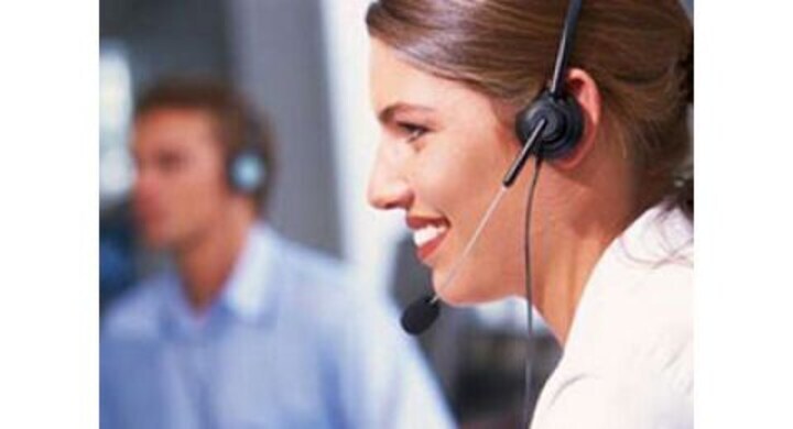 call centre telefoon telefoniste
