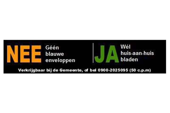 Ja-Nee sticker