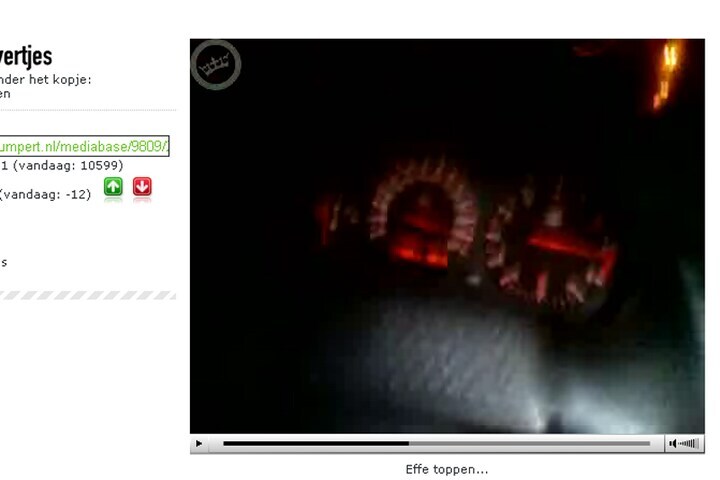 265 kilometer per uur in een BMW M3