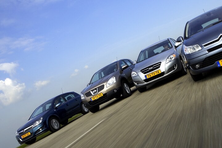 Opel Astra/Nissan Qashqai/Kia Cee'd/Citroën C4