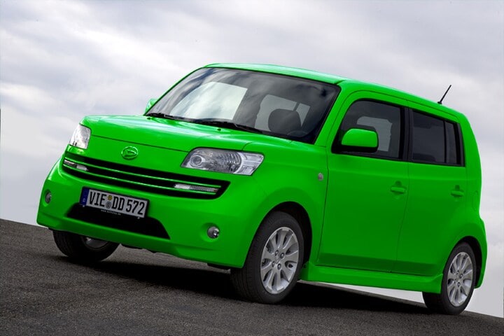 Groene Daihatsu