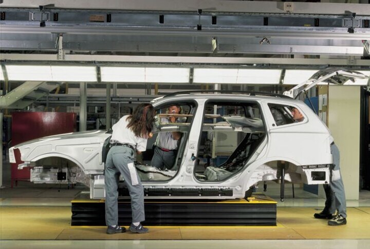 BMW X3 productie