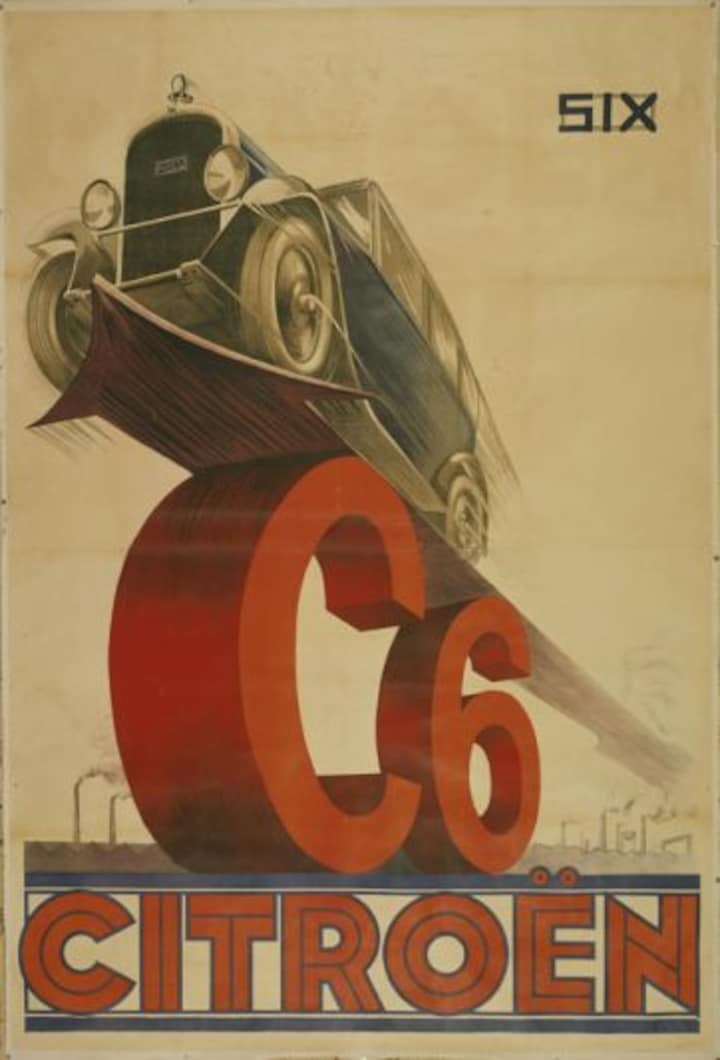affiche Citroën C6