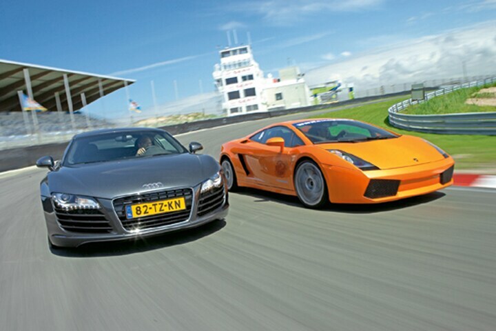 Audi R8 verus Lamborghini Gallardo