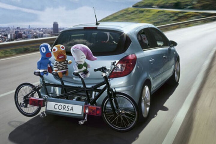 Opel Corsa fietsendrager