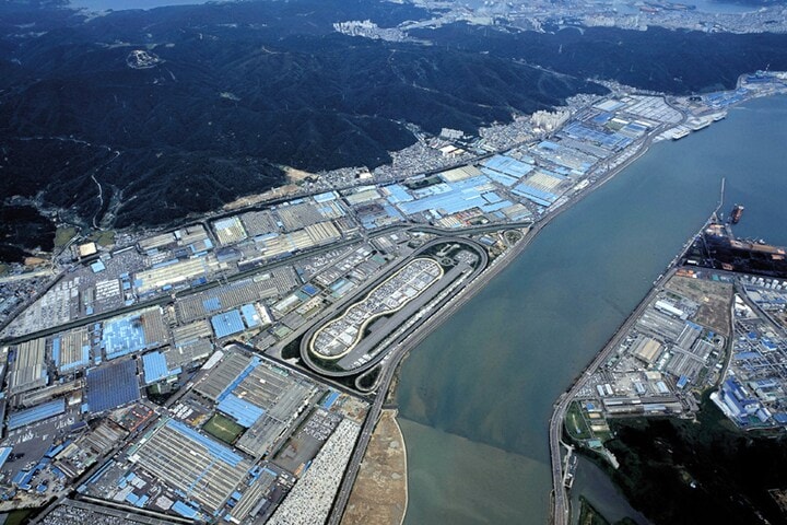 Hyundai-fabriek Ulsan