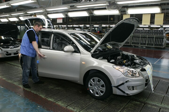 Een Hyundai i30 bouwen