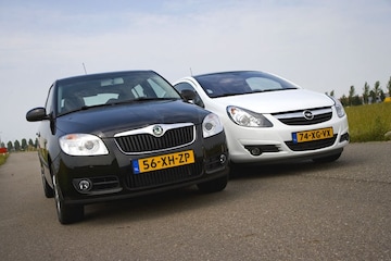 dubbeltest Opel Corsa 1.7 CDTi/Skoda Fabia 1.9 TDI