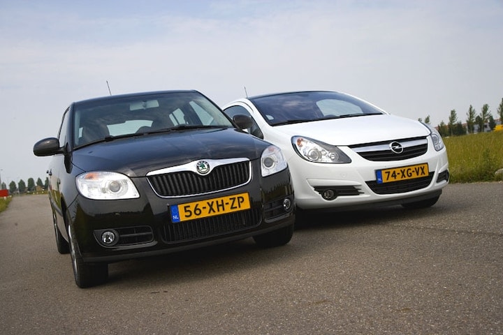 dubbeltest Opel Corsa 1.7 CDTi/Skoda Fabia 1.9 TDI