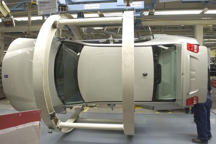 Saab 9-3 productie