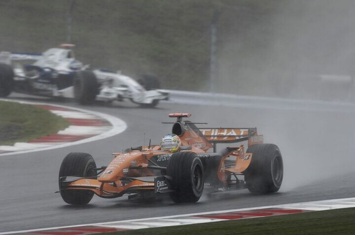 Spyker F1 regen