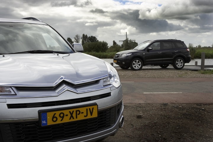 Citroën C-Crosser-Hyundai Santa Fe