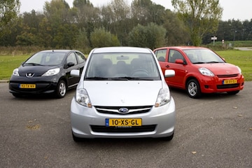 Peugeot vs Daihatsu vs Subaru