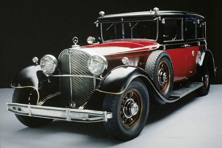Hirohito's gepantserde Mercedes