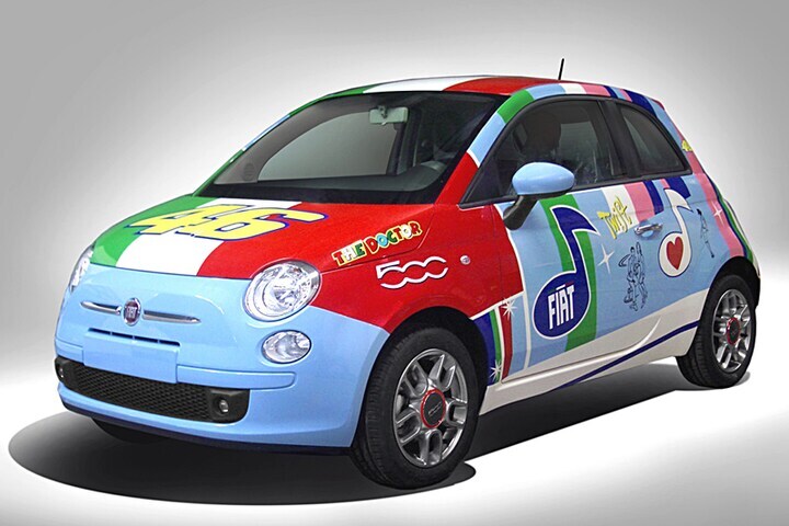 Fiat 500 Valentino Rossi Edition