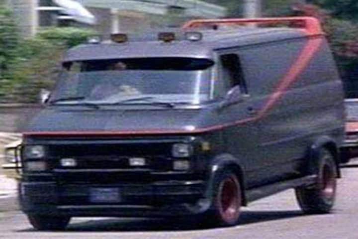 GMC G15 Van A-team bus