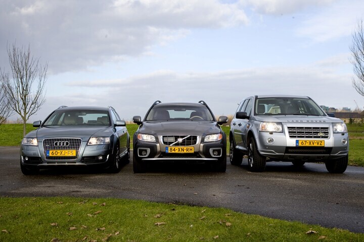 Volvo XC70-Audi Allroad-Land Rover Freelander