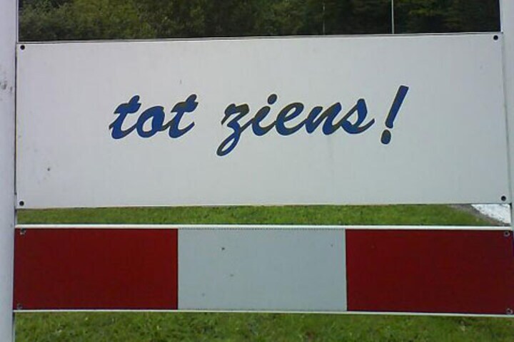 Tot ziens