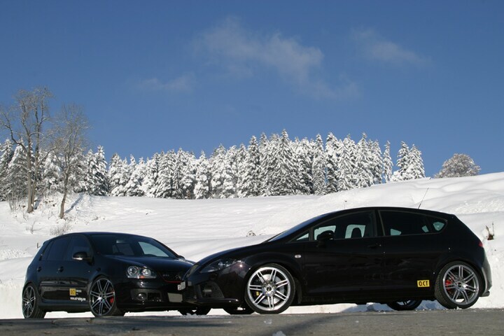 OCT Seat Leon Cupra en Volkswagen Golf GTI