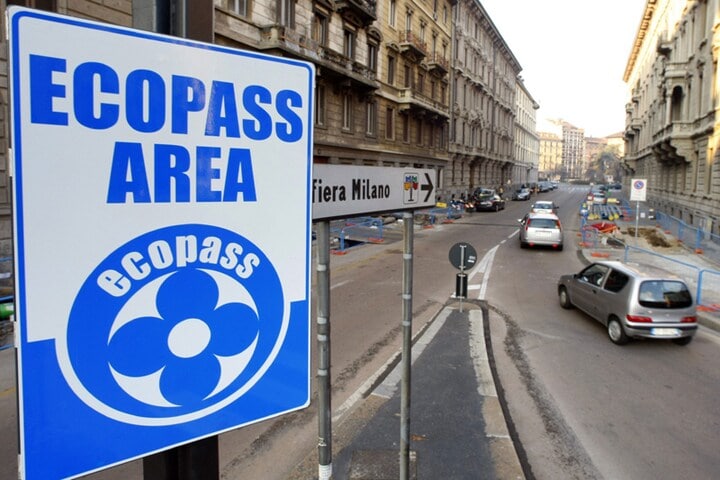 EcoPass in Milaan (foto: AFP)