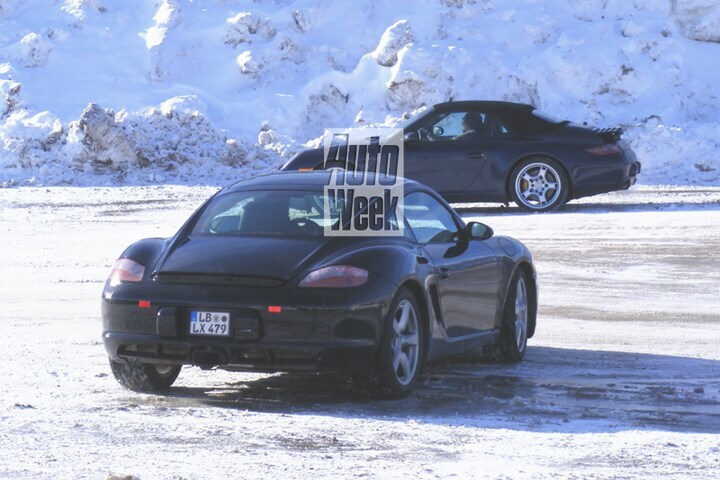 Porsche Cayman en 911 facelift