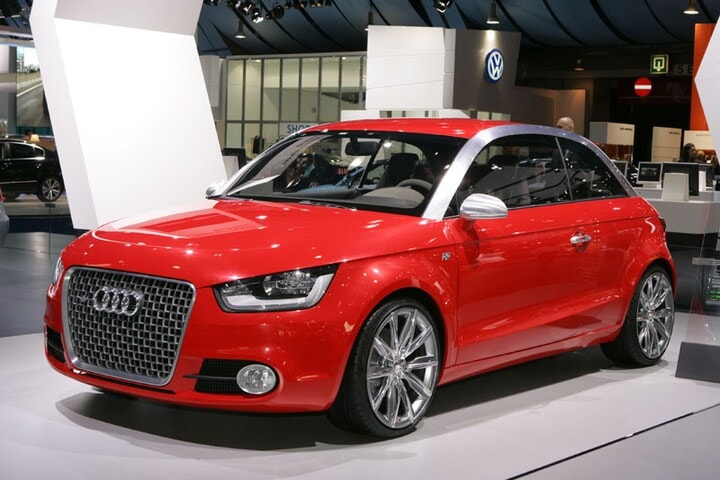De Audi A1 wordt vanaf '09 in Brussel gemaakt
