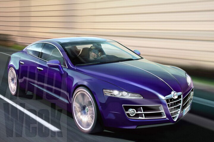 Alfa Romeo 169 | Illustratie: Larson