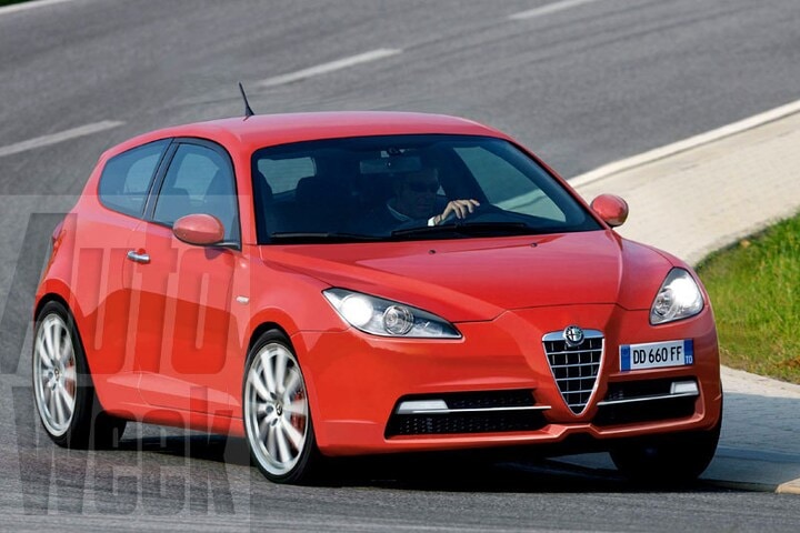 Alfa Romeo Junior | Illustratie: Larson