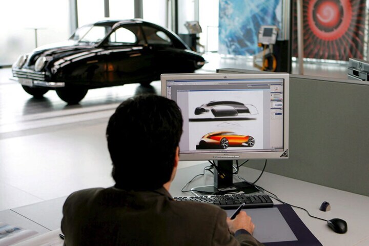 Saab-ontwerper | Foto: ANP