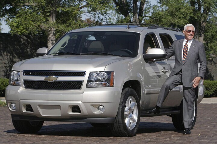 Bob Lutz bij Chevrolet Tahoe
