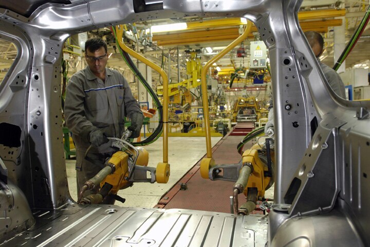 Dacia-fabriek in Pitesti