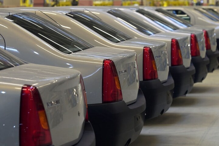 Dacia Logan productie