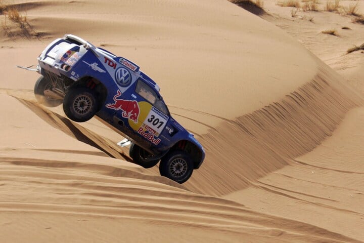 Giniel De Villiers met Volkswagen in Dakar-rally |