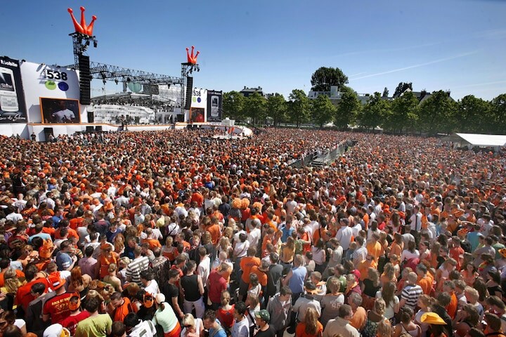 Koninginnedag 2007, Museumplein Amsterdam