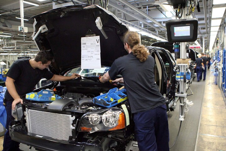 Volvo XC90-productie Torslanda - Zweden