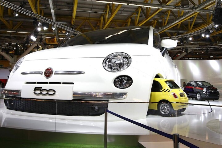 Fiat op de autoshow in Bologna - 2007