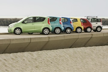 Opel Agila/Suzuki Splash en concurrenten