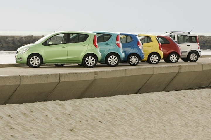 Opel Agila/Suzuki Splash en concurrenten