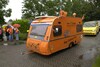 Oranje caravanstoet (foto: René Oudshoorn)