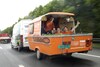 Oranje caravanstoet (foto: René Oudshoorn)