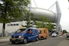 Oranje caravanstoet (foto: René Oudshoorn)
