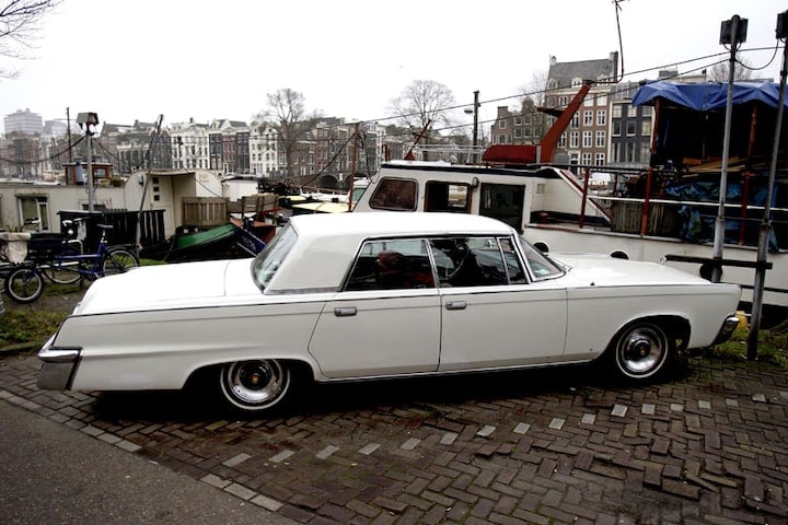 Klassieke auto in Amsterdam | Foto: ANP
