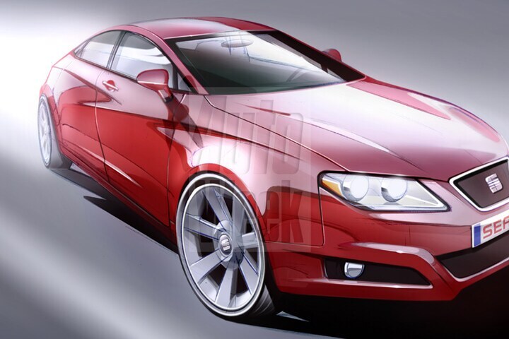 Seat Exeo (Illustratie: Larson)