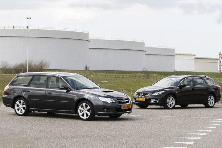 Mazda6 SportBreak 2.0 CiTD   Subaru Legacy Tourin