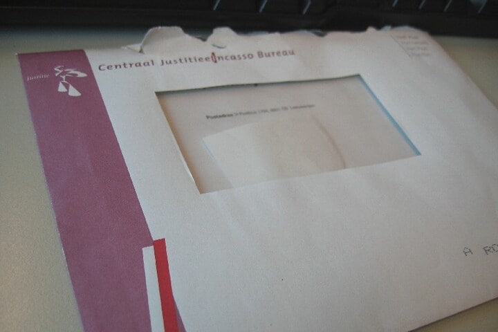 Post van het CJIB