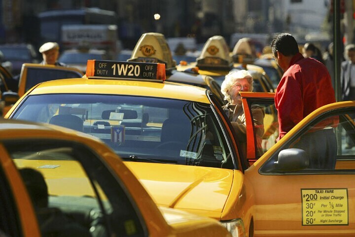 New Yorkse taxi | Foto: ANP/AFP