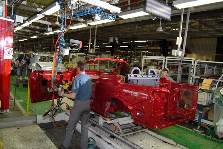 Renault Mégane productie in Douai