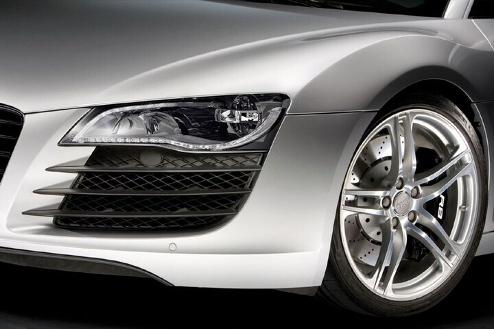 Audi R8 met LED-verlichting